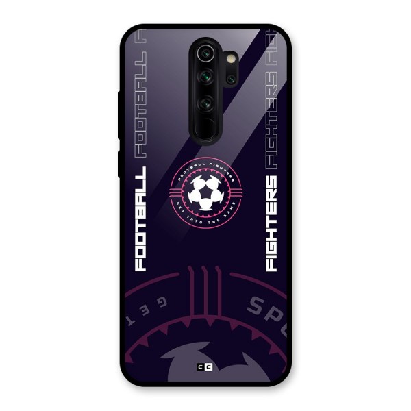 Football Fighters Glass Back Case for Redmi Note 8 Pro
