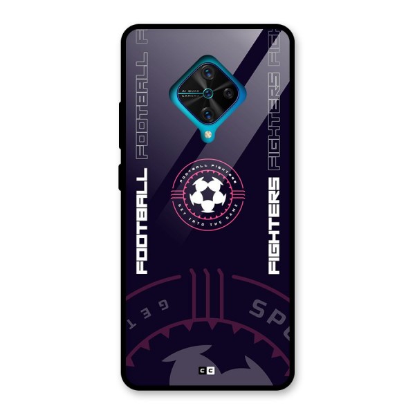 Football Fighters Glass Back Case for Vivo S1 Pro