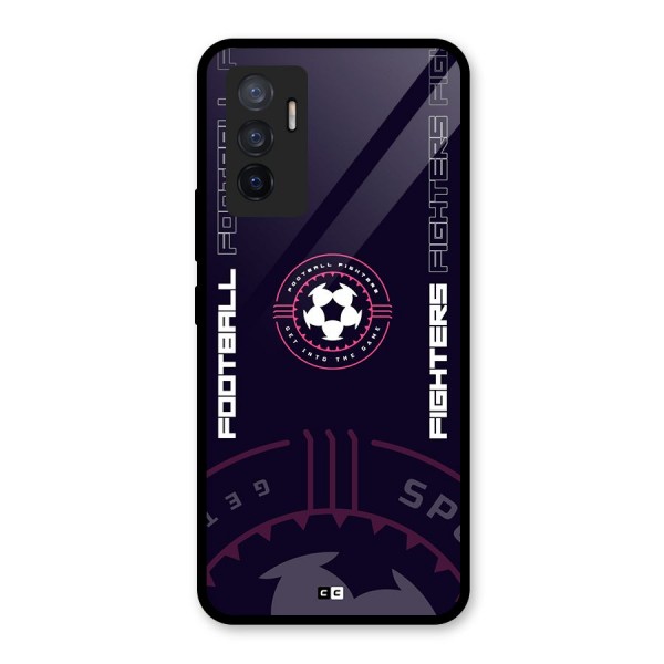 Football Fighters Glass Back Case for Vivo V23e