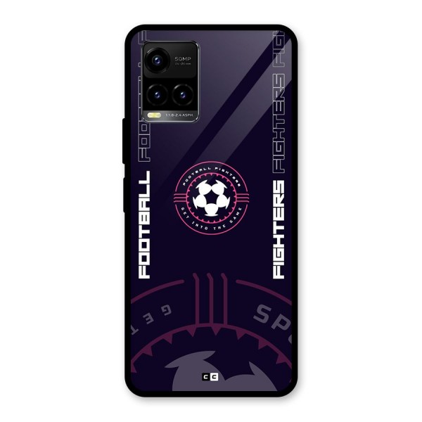 Football Fighters Glass Back Case for Vivo Y33s