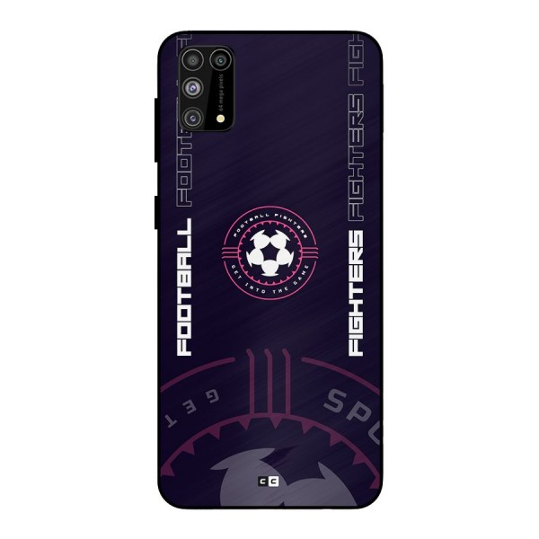 Football Fighters Metal Back Case for Galaxy F41