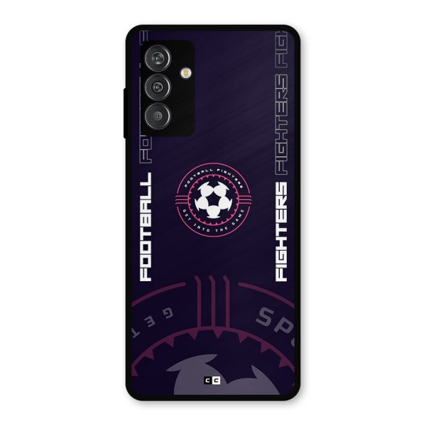 Football Fighters Metal Back Case for Galaxy M14 5G