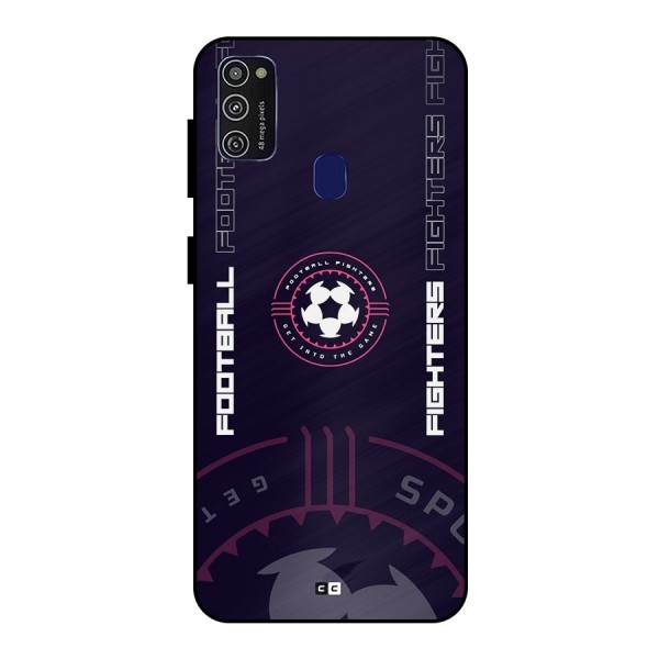 Football Fighters Metal Back Case for Galaxy M30s