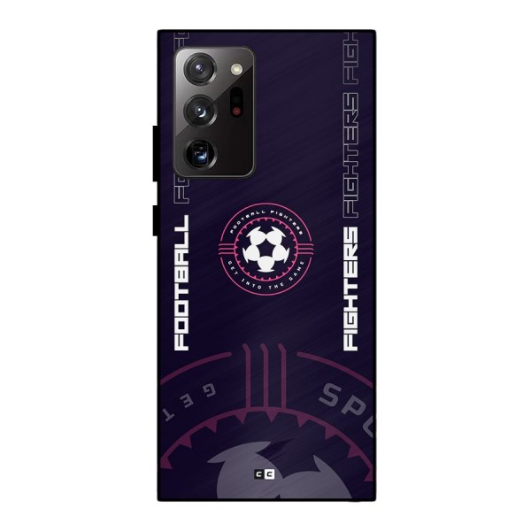 Football Fighters Metal Back Case for Galaxy Note 20 Ultra