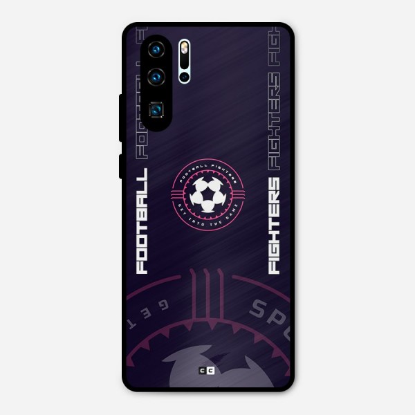 Football Fighters Metal Back Case for Huawei P30 Pro