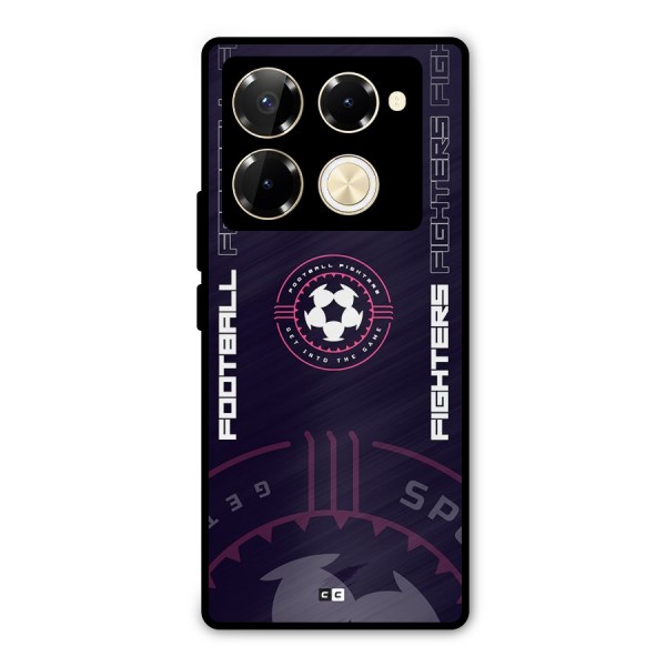 Football Fighters Metal Back Case for Infinix Note 40 Pro Plus