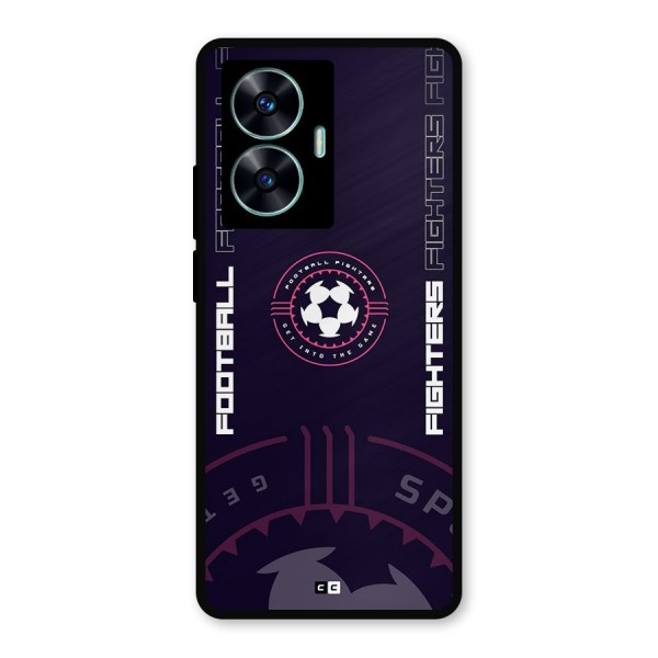 Football Fighters Metal Back Case for Realme C55
