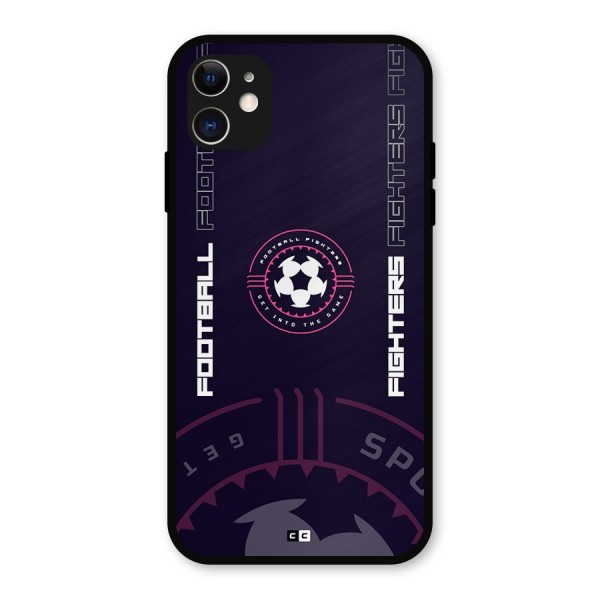 Football Fighters Metal Back Case for iPhone 11