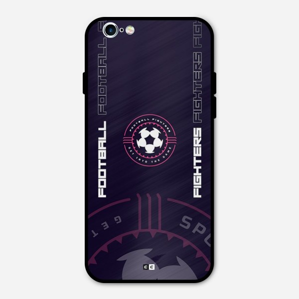 Football Fighters Metal Back Case for iPhone 6 6s