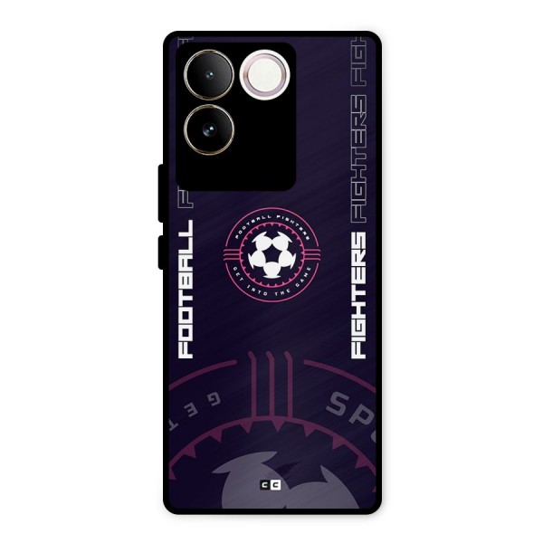 Football Fighters Metal Back Case for iQOO Z7 Pro