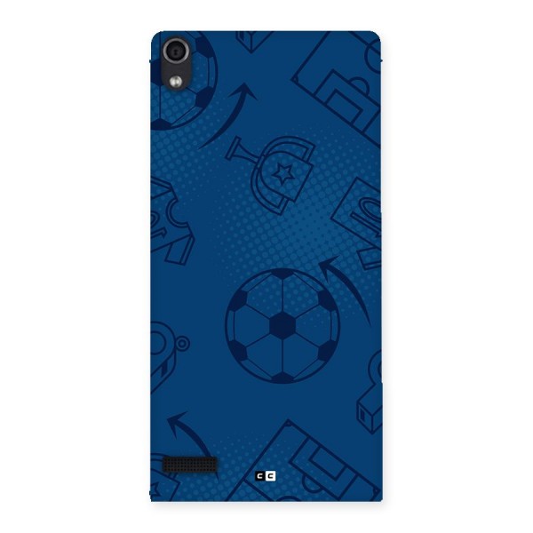 Football Texture Back Case for Ascend P6