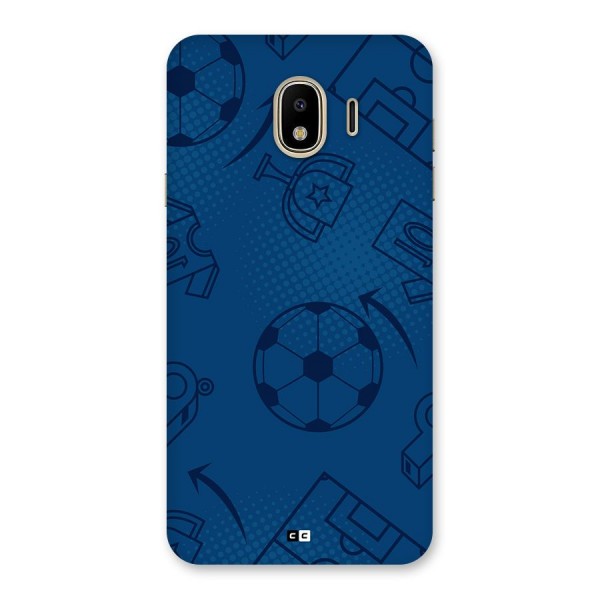 Football Texture Back Case for Galaxy J4