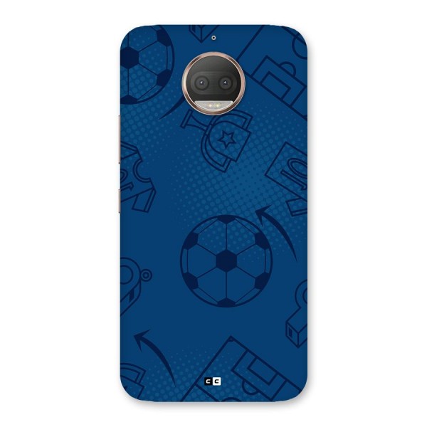 Football Texture Back Case for Moto G5s Plus