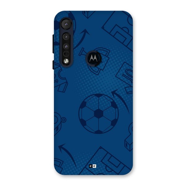 Football Texture Back Case for Motorola One Macro