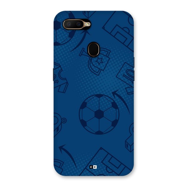 Football Texture Back Case for Oppo A5s