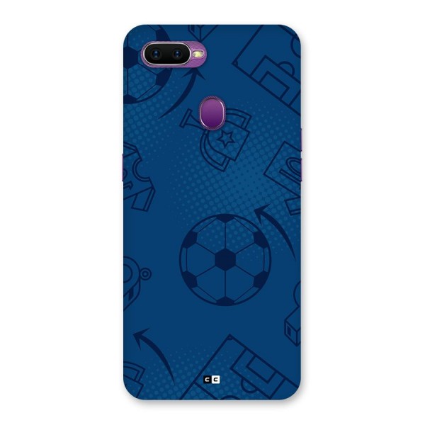 Football Texture Back Case for Oppo F9