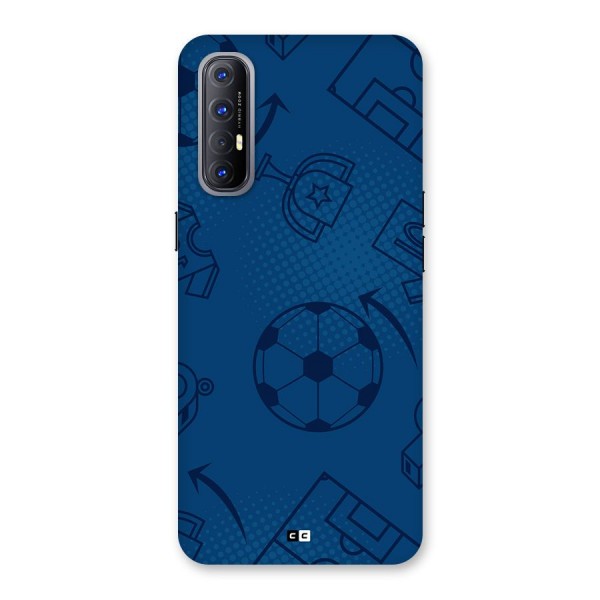 Football Texture Back Case for Oppo Reno3 Pro