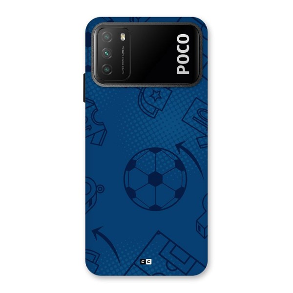 Football Texture Back Case for Poco M3