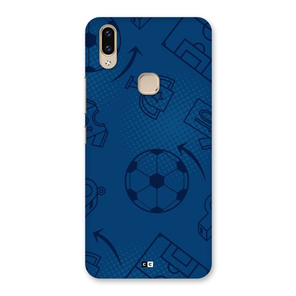 Football Texture Back Case for Vivo V9 Youth