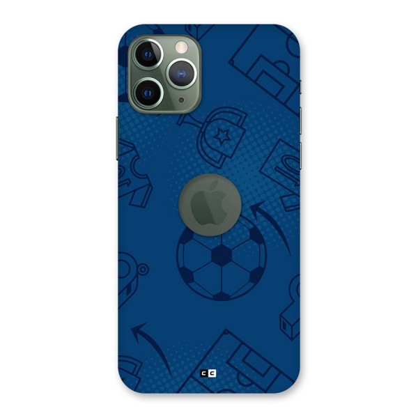 Football Texture Back Case for iPhone 11 Pro Logo Cut