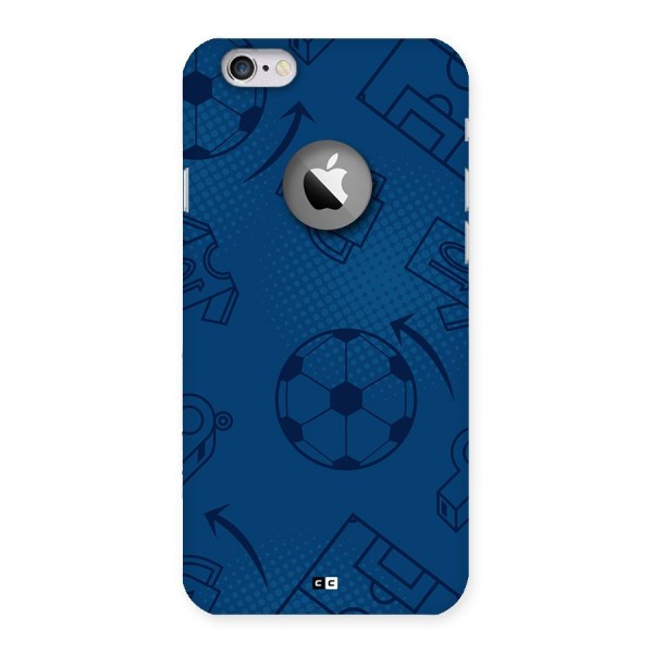Football Texture Back Case for iPhone 6 Logo Cut