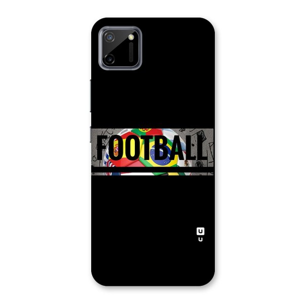 Football Typography Back Case for Realme C11