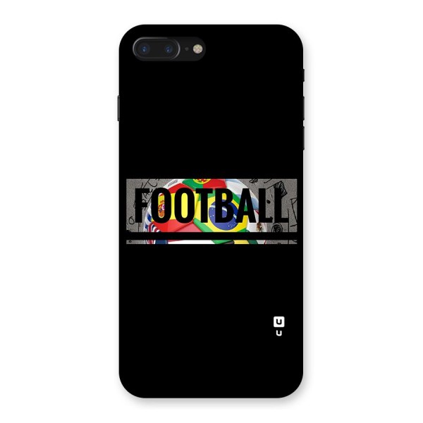 Football Typography Back Case for iPhone 7 Plus