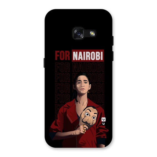 For Nairobi Money Heist Back Case for Galaxy A3 (2017)