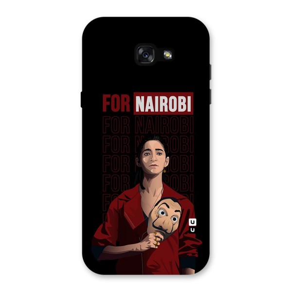 For Nairobi Money Heist Back Case for Galaxy A7 (2017)