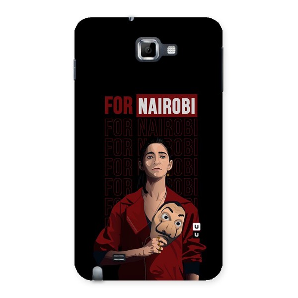 For Nairobi Money Heist Back Case for Galaxy Note