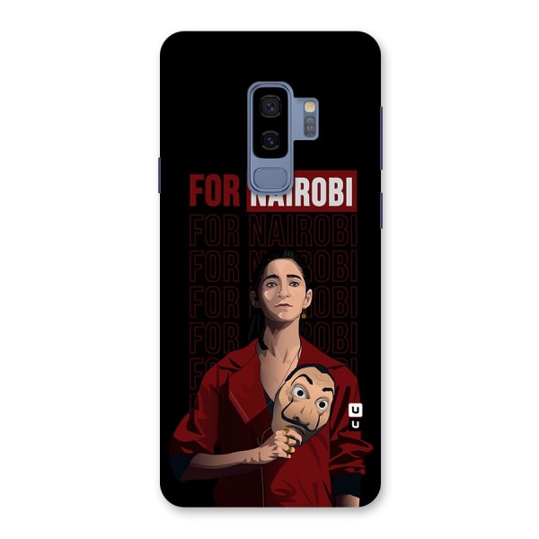 For Nairobi Money Heist Back Case for Galaxy S9 Plus