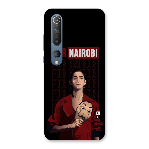 For Nairobi Money Heist Back Case for Mi 10