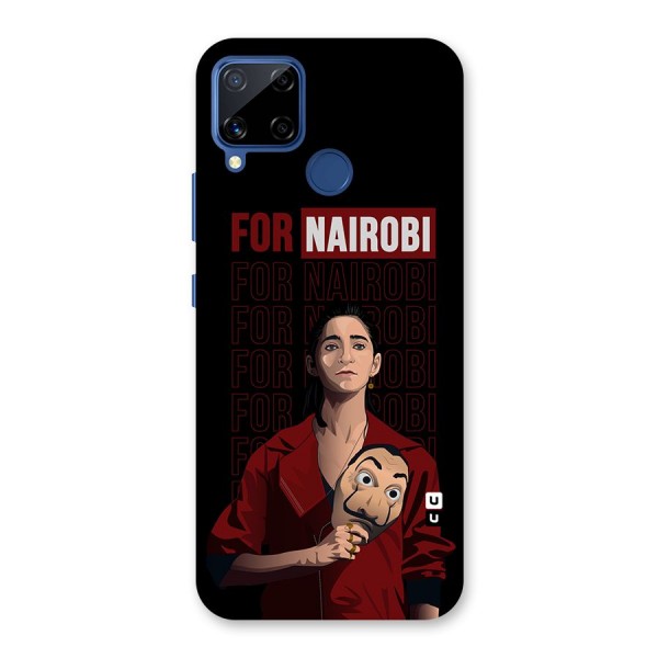 For Nairobi Money Heist Back Case for Realme C12