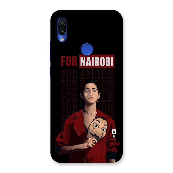 For Nairobi Money Heist Back Case for Redmi Note 7S