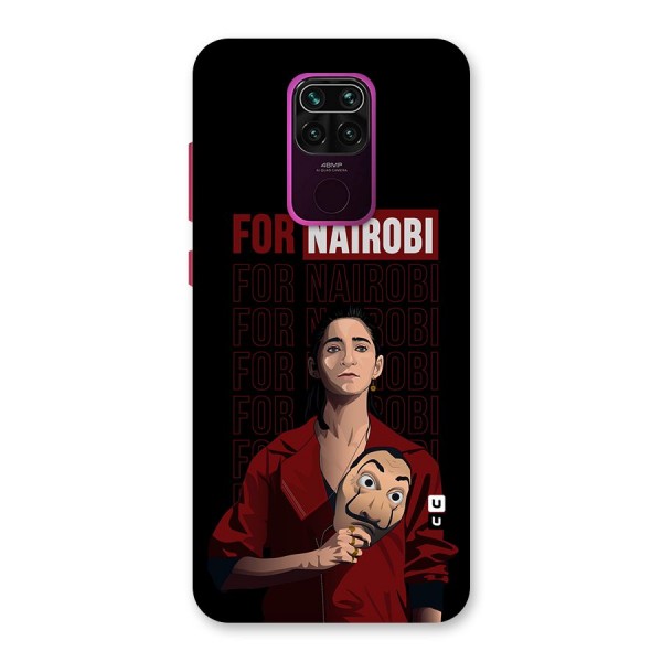 For Nairobi Money Heist Back Case for Redmi Note 9