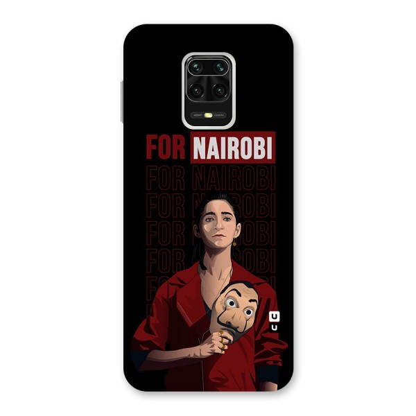 For Nairobi Money Heist Back Case for Redmi Note 9 Pro Max