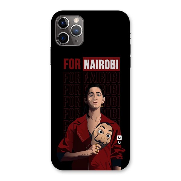 For Nairobi Money Heist Back Case for iPhone 11 Pro Max
