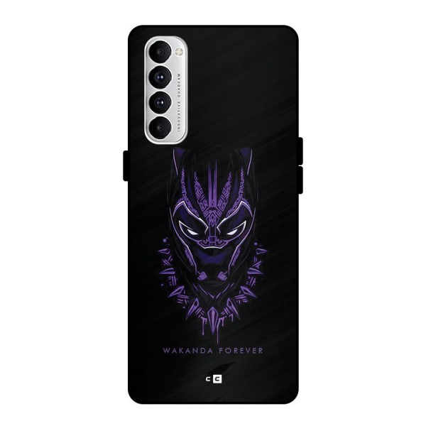Forever And Ever Metal Back Case for Oppo Reno4 Pro