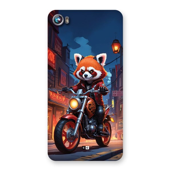 Fox Rider Back Case for Canvas Fire 4 (A107)