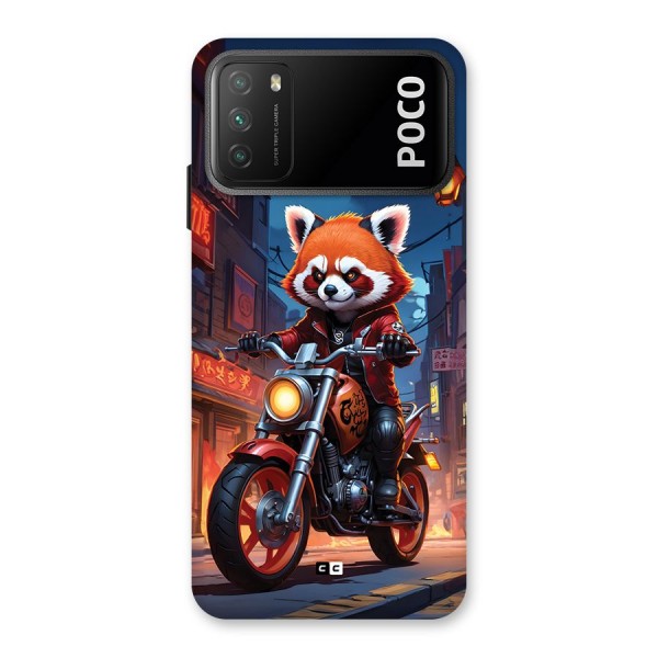 Fox Rider Back Case for Poco M3