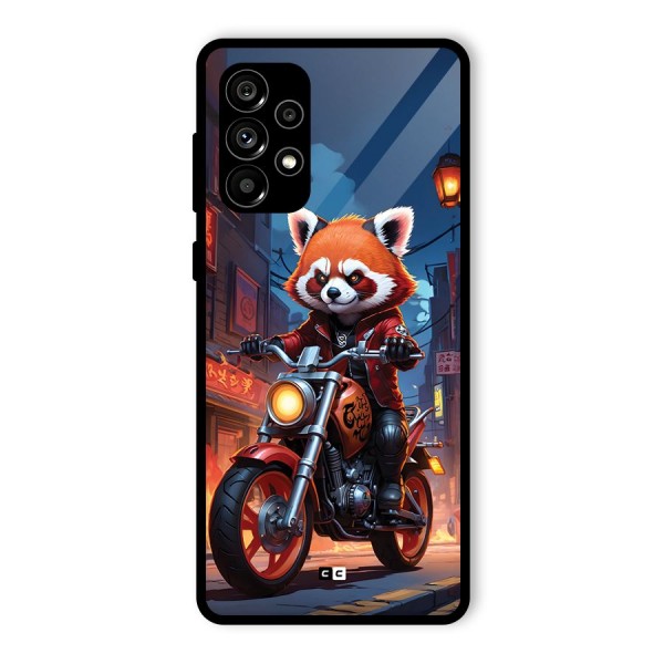 Fox Rider Glass Back Case for Galaxy A73 5G