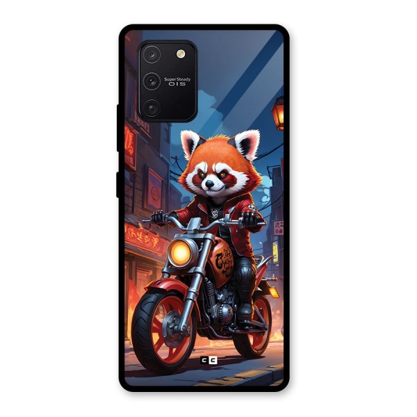 Fox Rider Glass Back Case for Galaxy S10 Lite