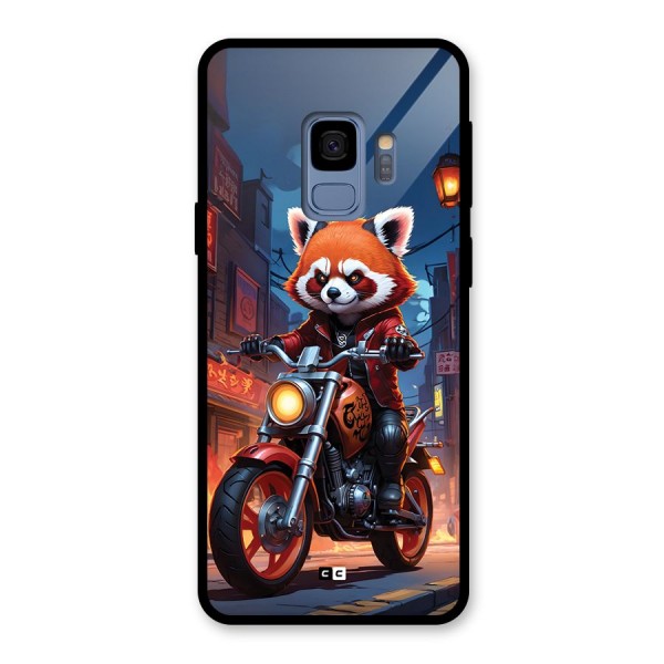 Fox Rider Glass Back Case for Galaxy S9