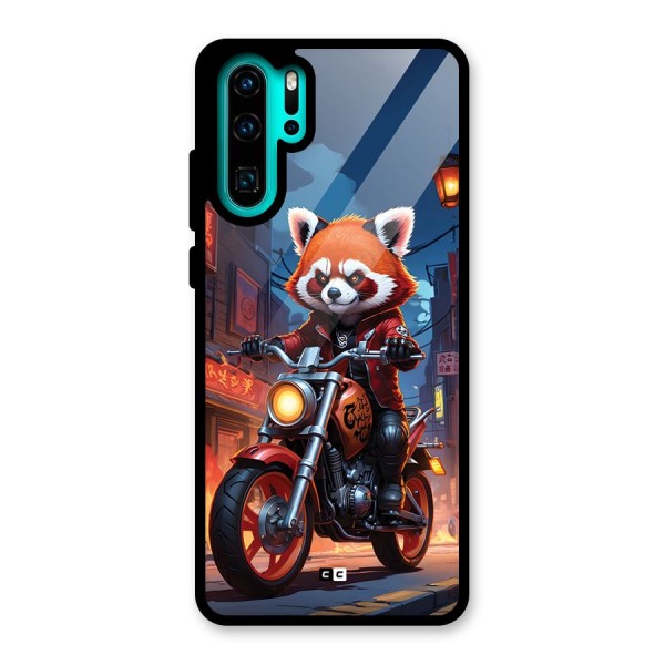 Fox Rider Glass Back Case for Huawei P30 Pro