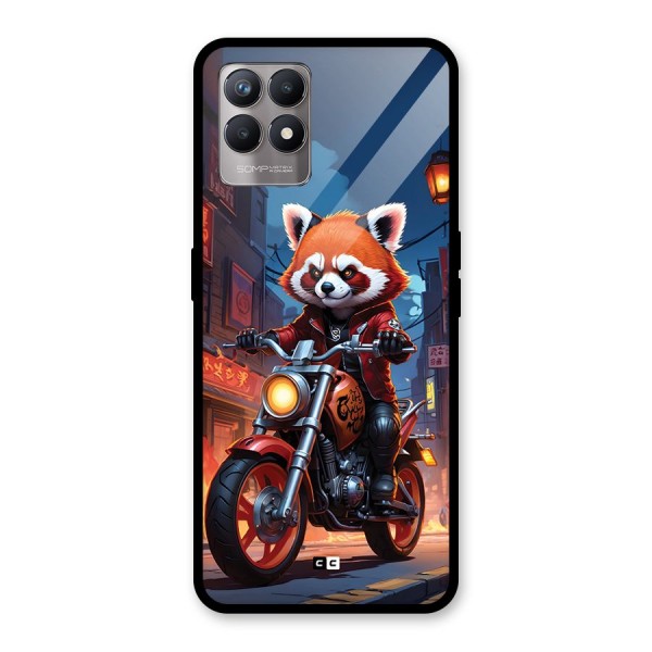Fox Rider Glass Back Case for Realme Narzo 50
