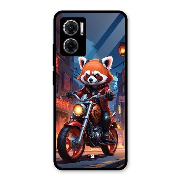 Fox Rider Glass Back Case for Redmi 11 Prime 5G