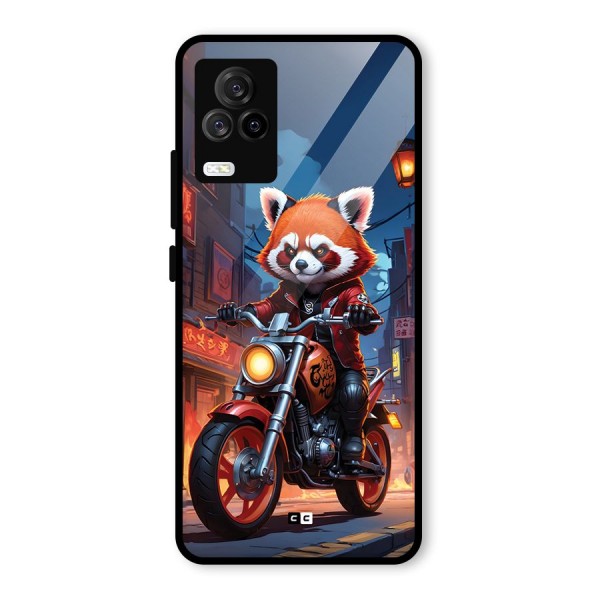Fox Rider Glass Back Case for Vivo iQOO 7 Legend 5G