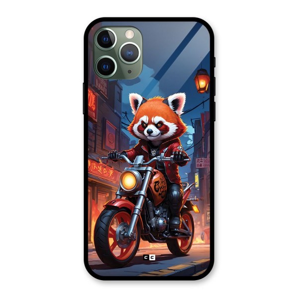 Fox Rider Glass Back Case for iPhone 11 Pro
