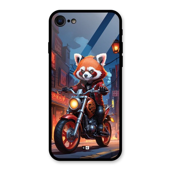Fox Rider Glass Back Case for iPhone 7