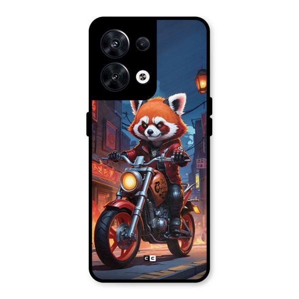 Fox Rider Metal Back Case for Oppo Reno8 5G